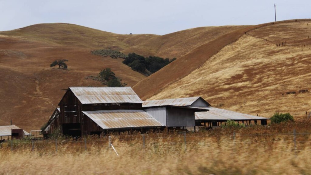 A View towards of a farm in Gilroy, CA representing Gilroy Real Estate