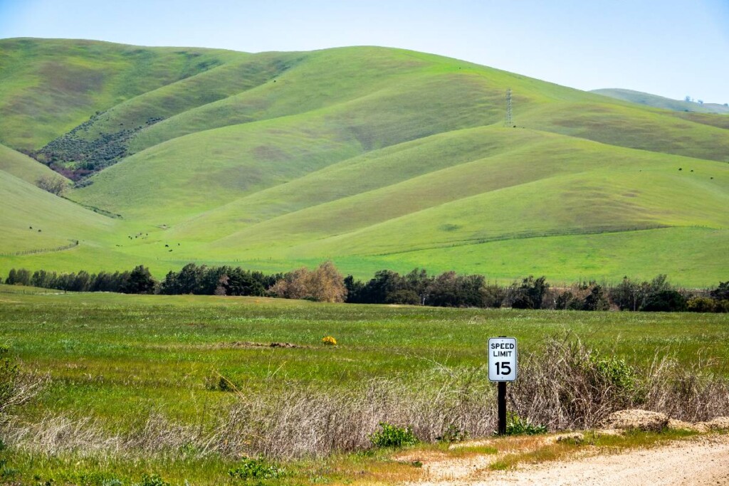 A view of the Gabilan Mountains east of Salinas representing Gabilan Mountains recreational ranches